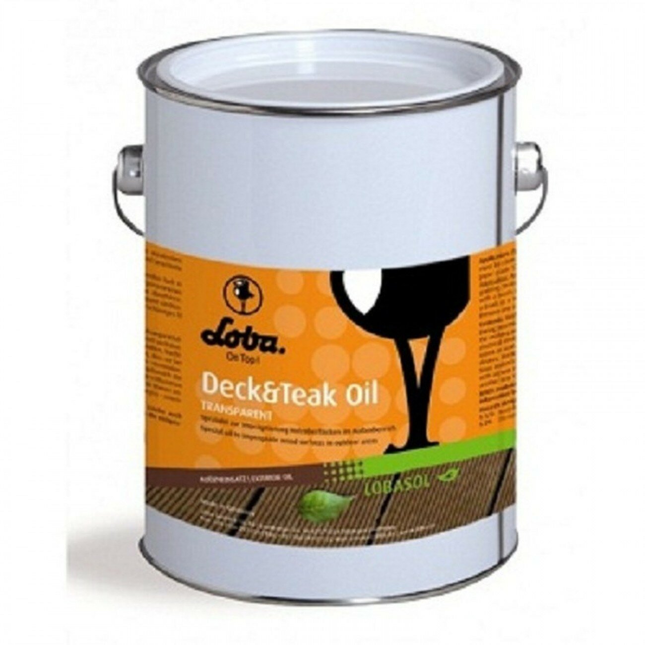 Паркетная химия Lobadur Масла и воски Масло для внешних работ LOBASOL Deck  Teak Oil (12 л)