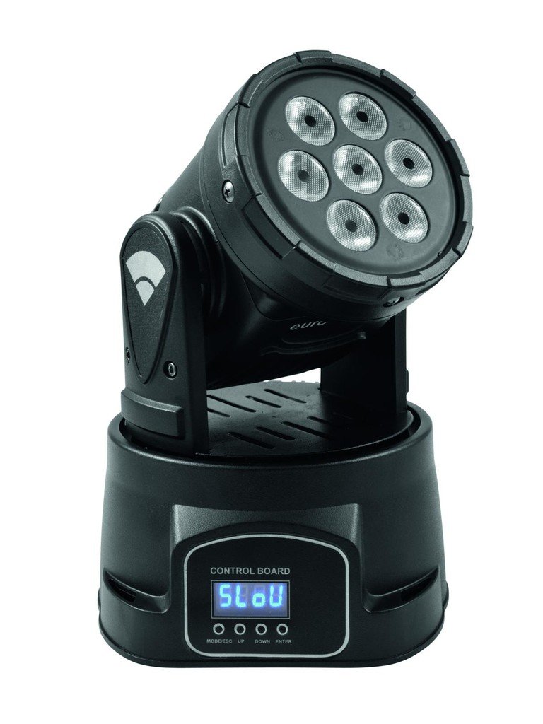 Eurolite LED TMH-7 Moving-Head Wash прибор с полным движением, трёхцветные RGB светодиоды (18 шт х 3Вт)