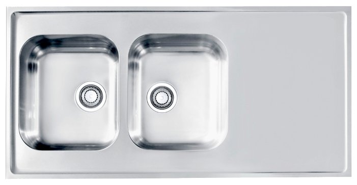 Накладная кухонная мойка ALVEUS Classic Premium 100 116х60см нержавеющая сталь