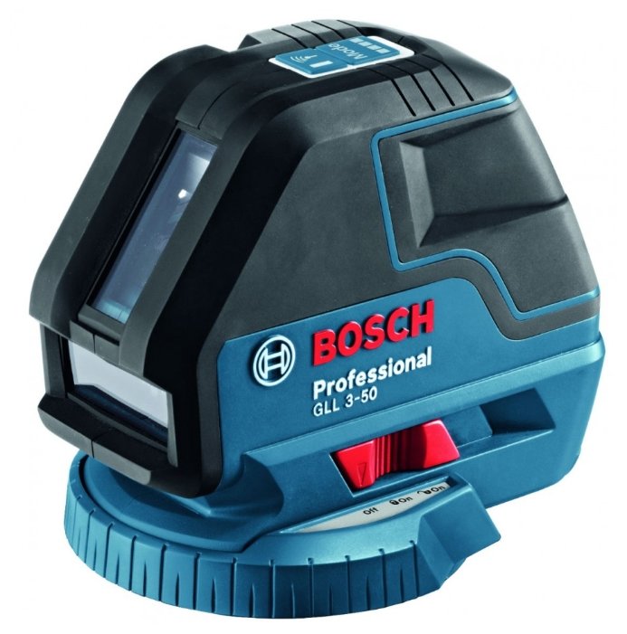 Лазерный уровень самовыравнивающийся BOSCH GLL 3-50 Professional + L-BOXX 136 + BM 1 Professional + LR 2 (0601063803)