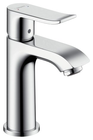 Смеситель для раковины (умывальника) hansgrohe Metris 31186000 однорычажный