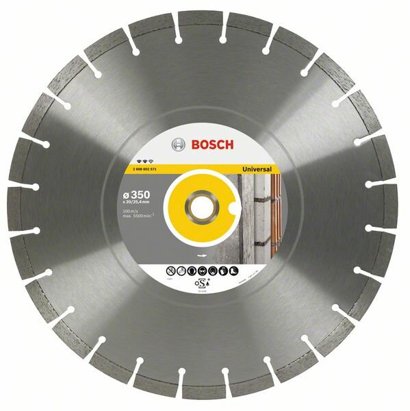 Алмазный отрезной круг Bosch Expert for Universal 450 (2608602573)