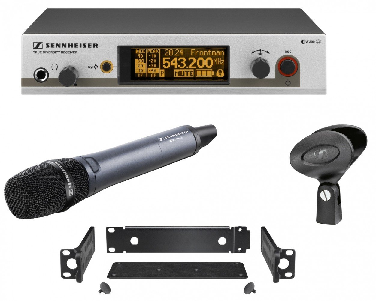 Радиосистемы с ручным микрофоном Sennheiser EW 335-G3-B-X