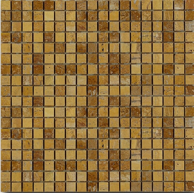 Mable Mosaic Travertino Giallo 30.5x30.5