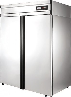 Холодильный шкаф POLAIR CM110-G (ШХ-1,0 нерж.) 0..+6°С