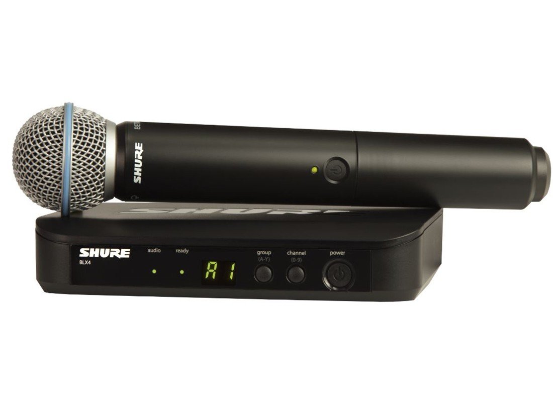 SHURE BLX24E/B58 M17 662-686 MHz радиосистема вокальная с капсюлем динамического микрофона BETA 58