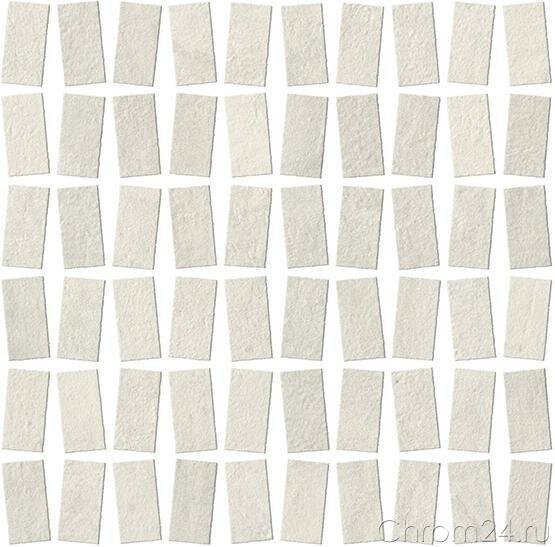 Atlas Concorde Raw White Mosaico Castle керамогранит (29,2 x 29 см) (A00J)