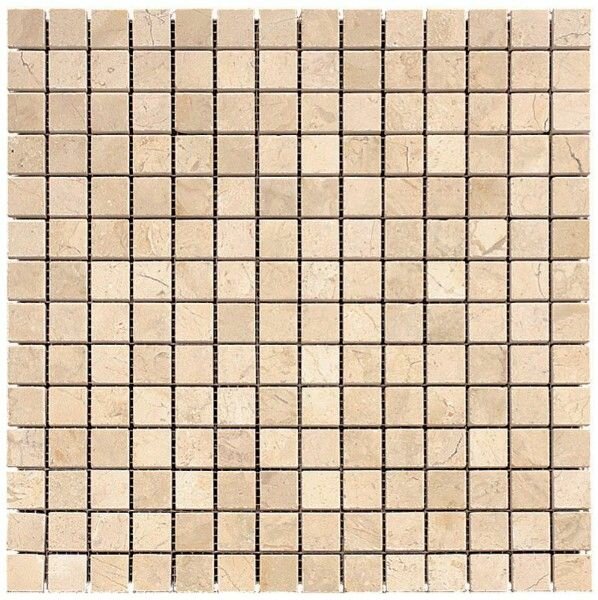 NATURAL Мозаика из мрамора M030-20P (Crema Marfil Extra) 30.5x30.5
