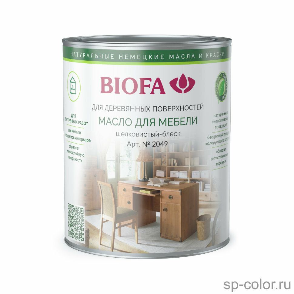 Biofa 2049 Масло для мебели (10 л)