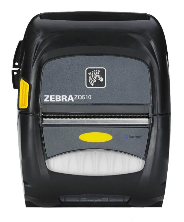 Мобильный термопринтер Zebra ZQ510, Dual Radio (Bluetooth 3.0/WLAN), Linered Platen, Active NFC, English, Grouping E (ZQ51-AUN010E-00)