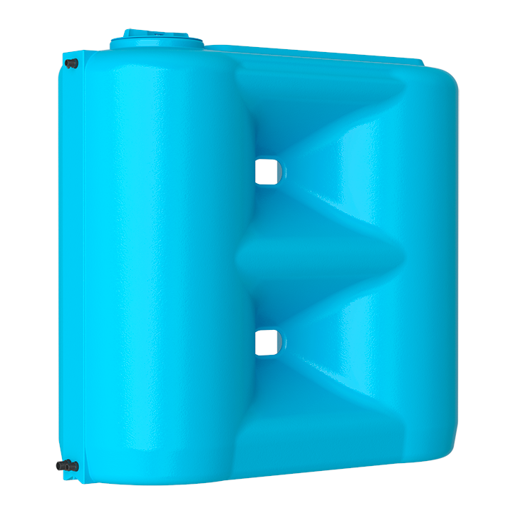 Бак Aquatech для воды Combi BW-1500 (синий) с поплавком (0-16-2556)