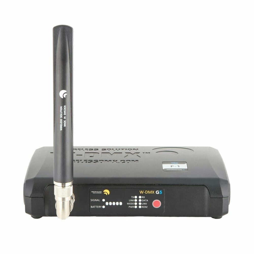 Беспроводня передача DMX каналов Wireless Solution BlackBox F-1 G5