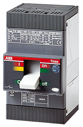 Автоматический выключатель ABB Tmax T1B 3P (TMD) 16kA