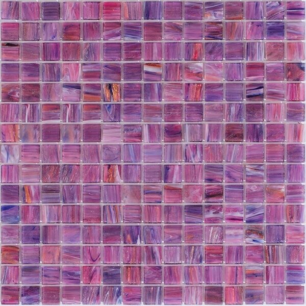 Мозаика стеклянная Alma STE95 Чистые цвета 20 мм Stella стекло,розовый,глянц,32.7x32.7