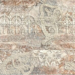 Керамическое панно Aparici Декор Carpet Decor A-B-C Hill 25,1х75,6 комп/3шт (компл.)