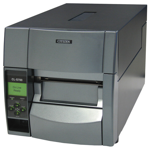 Термотрансферный принтер Citizen CL-S700, 200dpi, RS232, USB, LPT (1000793)