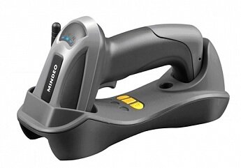 Сканер штрих-кода Mindeo CS 3290 RF, ручной, 1D Laser, 433MHz, USB кабель, зарядно-коммуникационная база, серый (CS3290)
