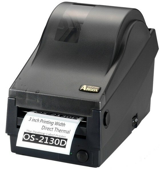 Принтер этикеток Argox OS-2130D термопринтер, 203 dpi, USB, RS232