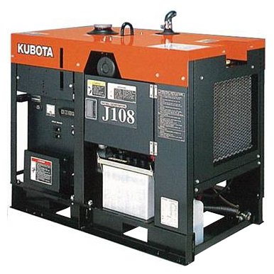 Дизельный генератор Kubota J108 (7200 Вт)