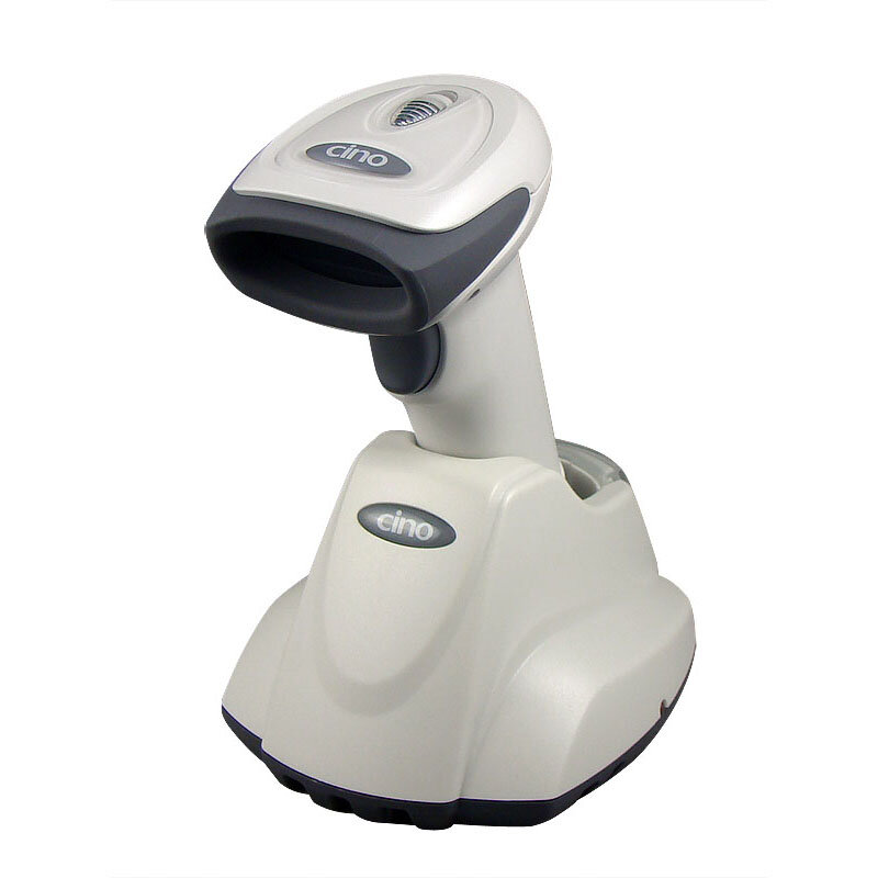 Сканер штрих-кода Cino F680BT USB светлый (в комплекте с базовой станцией) GPHS68010000K31