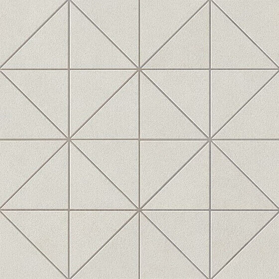 Мозаика Керамогранит ATLAS CONCORDE ARKSHADE White Mosaico Prisma 36х36 (м2)