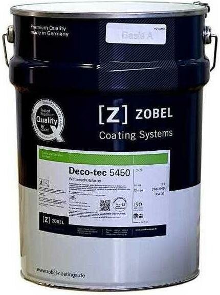 Zobel Decotec 5450 / Зобель Декотек 5450 Укрывная краска для дерева 18л