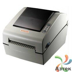 Принтер этикеток Bixolon SLP-DX423DE термо 300 dpi светлый, Ethernet, USB, RS-232, отделитель, 106595