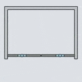 Душевая дверь Radaway Eos II DWD 170 стекло прозрачное