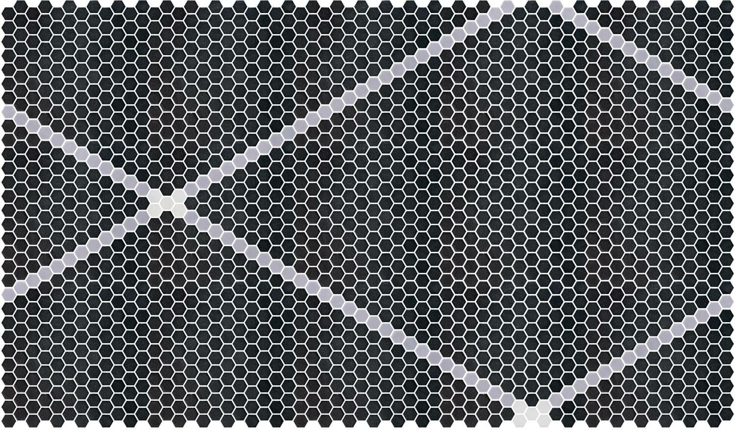 Мозаика Onix Mosaico Hex Geo Patterns 24 30.1x29