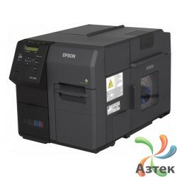 Принтер этикеток Epson TM-C7500G-312 струйный 1200x600 dpi, LCD, Ethernet, USB, отрезчик, граф. иконки, для глянцевой бумаги, C31CD84312