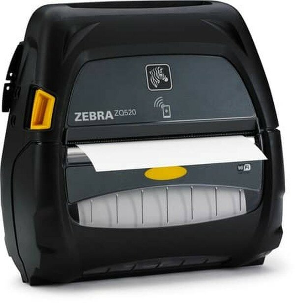 мобильный принтер zebra zq520 dt (bluetooth 4.0, linered platen, no battery (for use with battery eliminator or extended battery options), grouping e) ZQ52-AUE001E-00