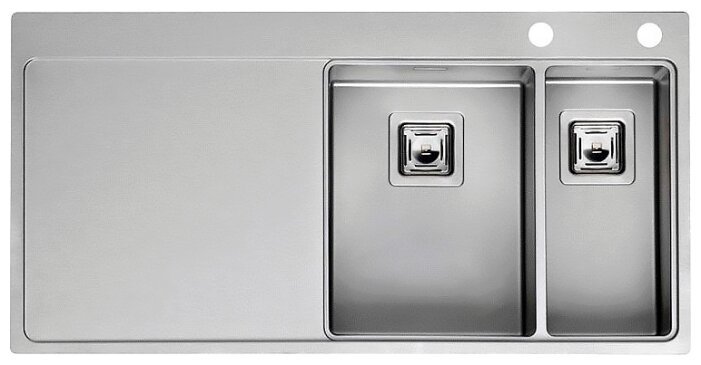 Интегрированная кухонная мойка Reginox Nevada 30-18 Right 100х51см нержавеющая сталь