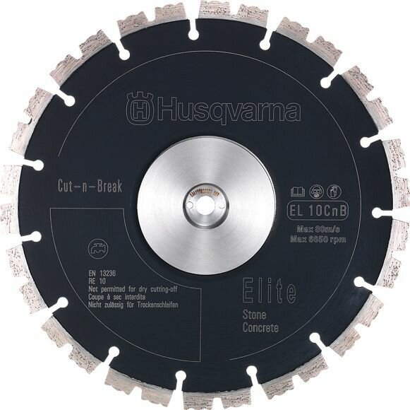 Набор алмазных дисков Husqvarna CUT-N-BREAK EL10CNB