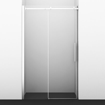 Душевая дверь WasserKRAFT Alme 15R05 120 х 200 см стекло прозрачное / профиль хром