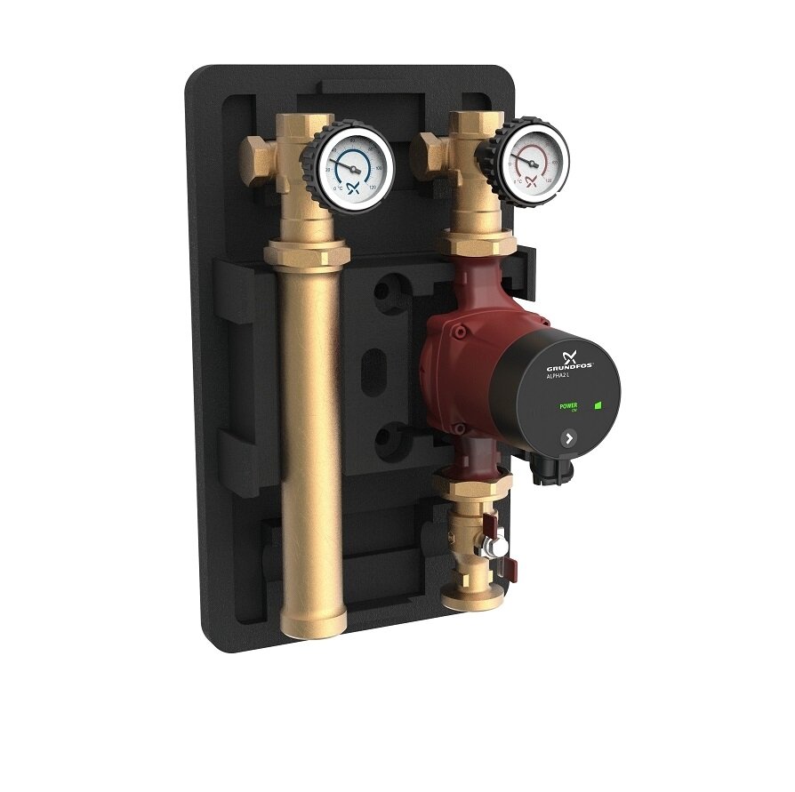 Grundfos Heatmix D25 ALPHA2 40 Насосная группа