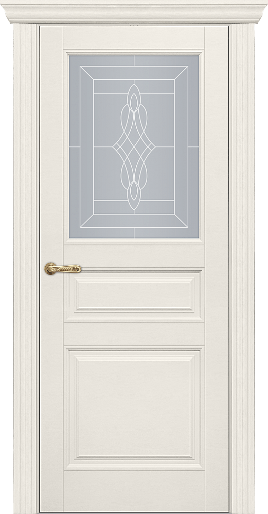 Дверь Фрамир SAVONA 3 ПО Цвет:Серый Кварц Остекление:Сатинат белый