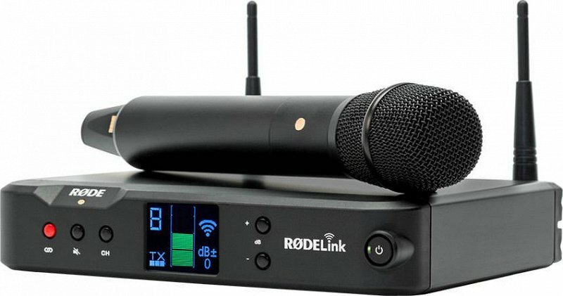 RODE Performer Kit цифровая беспроводная система RODELink 2,4 ГГц, ручной передатчик TX-M2 с конденсаторным капсюлем М2 две бат