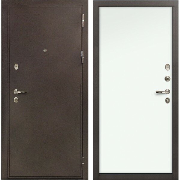 Двери Лекс производства г. Йошкар-Ола Входная металлическая дверь Лекс Цезарь Винорит Белый №59