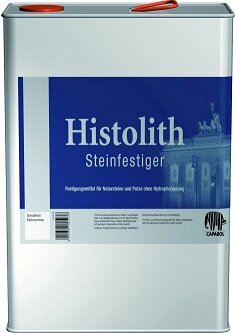 Пропитка Caparol Histolith Steinfestiger 10л для Укрепления Натуральных Камней и Штукатурок для Внешних Работ / Капарол