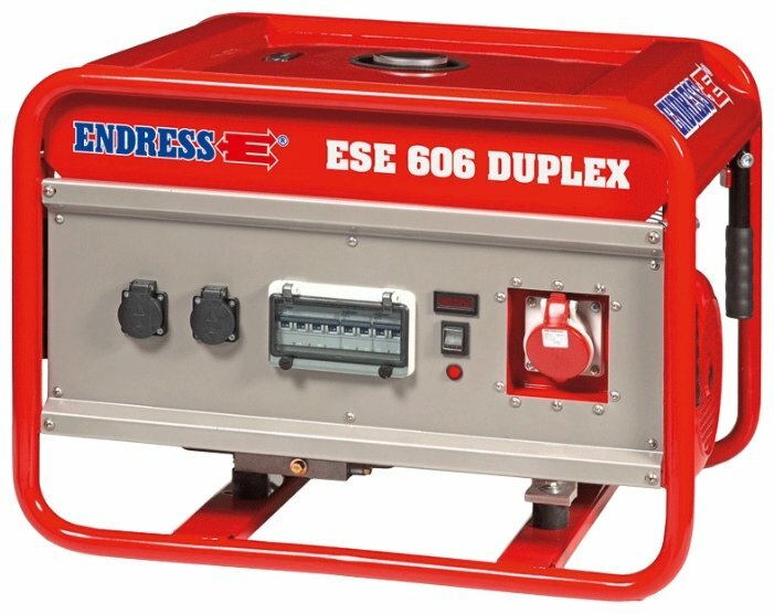 Бензиновый генератор ENDRESS ESE 606 DSG-GT ES Duplex (4800 Вт)