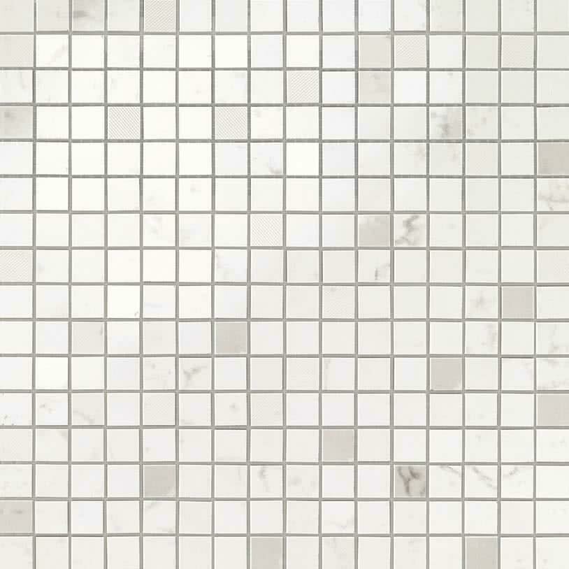 Мозаика настенная Atlas Concorde Marvel Stone Carrara Pure Mosaic Q 30,5x30,5, 9MQC, м.кв.