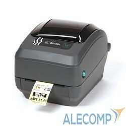 Zebra GK420t GK42-102220-000 Черный TT Printer , 203 dpi, Euro and UK cord, EPL, ZPLII, USB, Ethernet