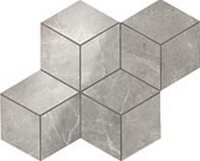 Marvel Grey Fleury Mosaico Esagono Lapp. (ADVO) 30x35