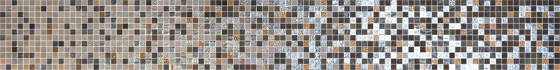 Мозаика Onix Mosaico Shading Blends Brown Illusion 248.8x31.1