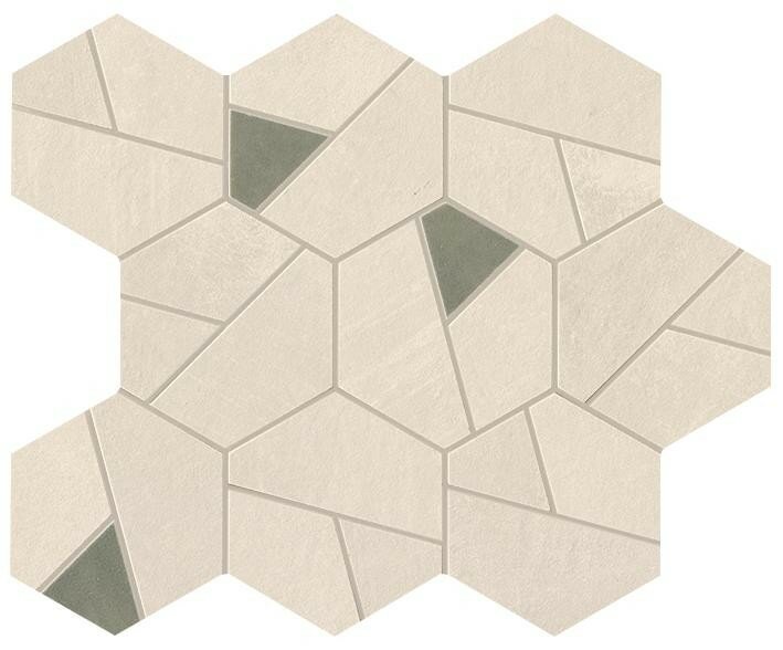 Atlas Concorde A0QN Boost Pro Ivory Mosaico Hex Olive 25x28,5 Мозаика