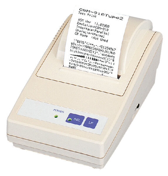 Чековый матричный принтер Citizen CBM-910II, Serial, 24 строк, белый (CBM91024RF2A)