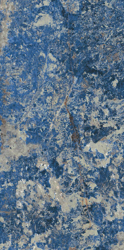 Керамогранит Rex Ceramiche Les Bijoux Sodalite bleu glo 6mm 120x240 r 765727 1200x2400 мм (Керамогранит)