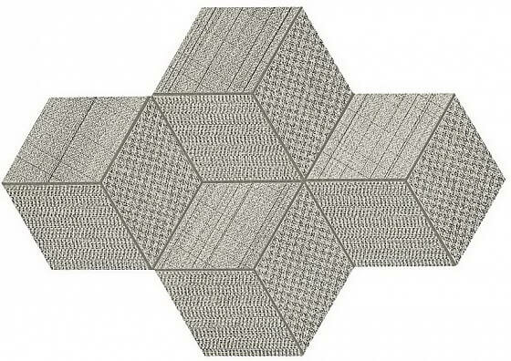 Мозаика Керамогранит ATLAS CONCORDE ROOM Pearl Mosaico Esagono Dek 30х35 (м2)