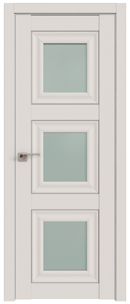 Дверь ProfilDoors Серия U модель 97U Цвет:Дарквайт Остекление:Стекло матовое