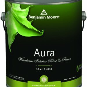 Краска Benjamin Moore Aura 528 Waterborne Interior Paint - Semi-Gloss Finish Галлон (3,8л)